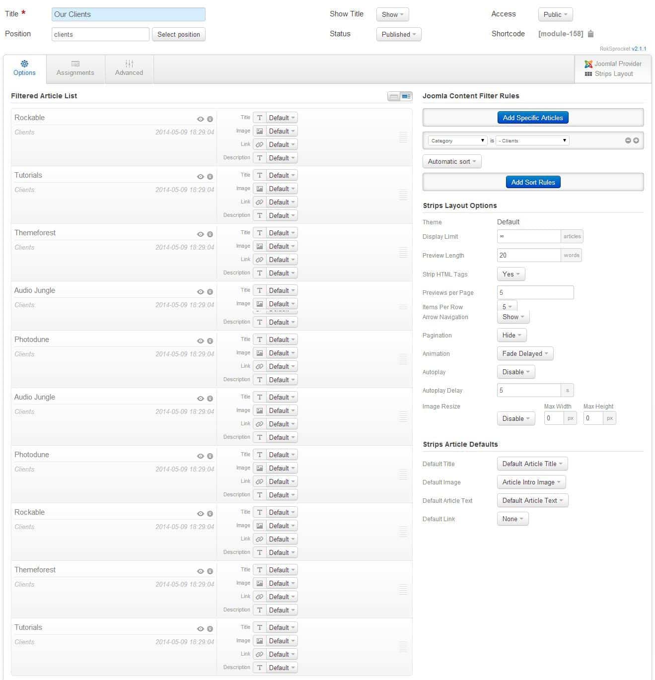 Nafario our-client config