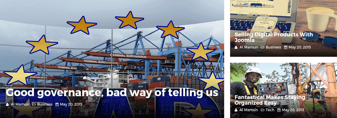 NewsKit Dynamic Layout 02 Frontend