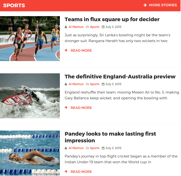 NewsKit Static Layout 03 Frontend