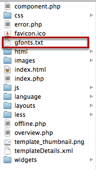 Adding New Google Fonts