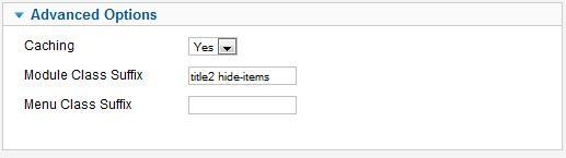 VM product advance settings