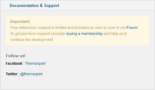 parallax slider settings