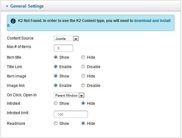 xpert scroller settings