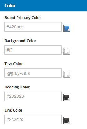 ThemeMagic Template Color Customization