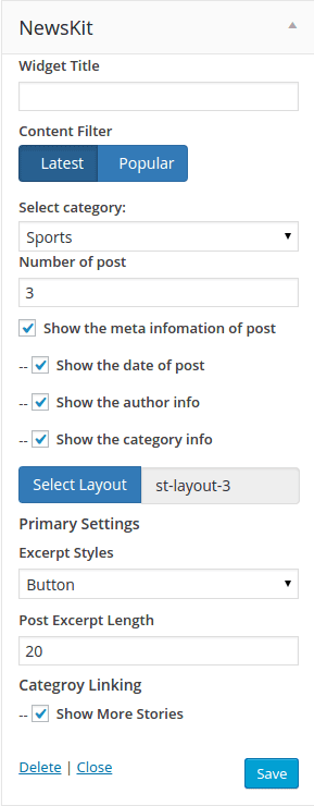 NewsKit Static Layout 03