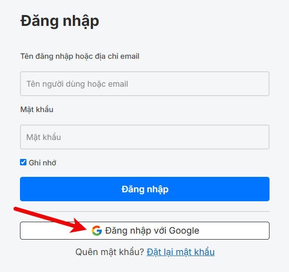 Đăng nhập hệ thống Blueky nhanh chóng bằng tài khoản Google để quản lý yêu cầu hỗ trợ.