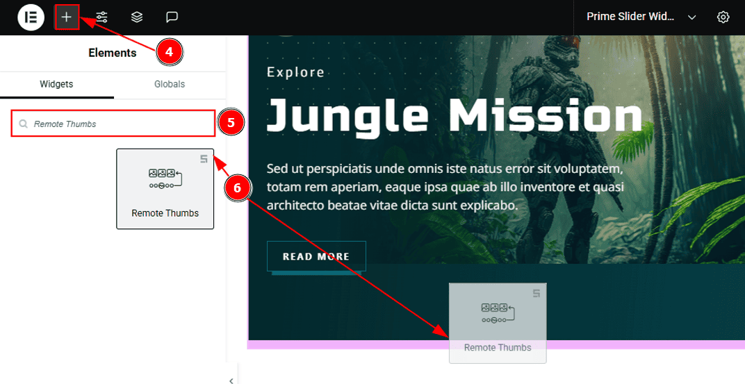 Drag & Drop the remote widget.png