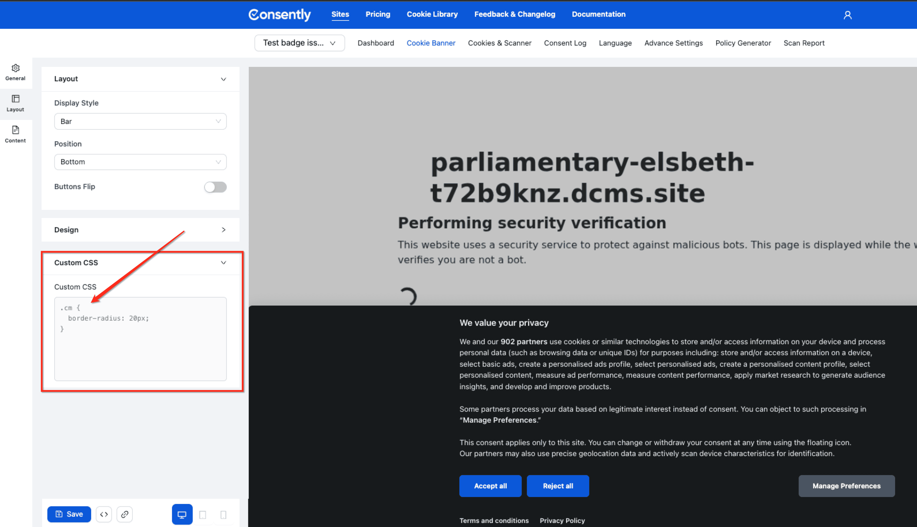 Banner Customization  Test badge issue - Consently 2026-02-26 at 2.33.31 PM.png